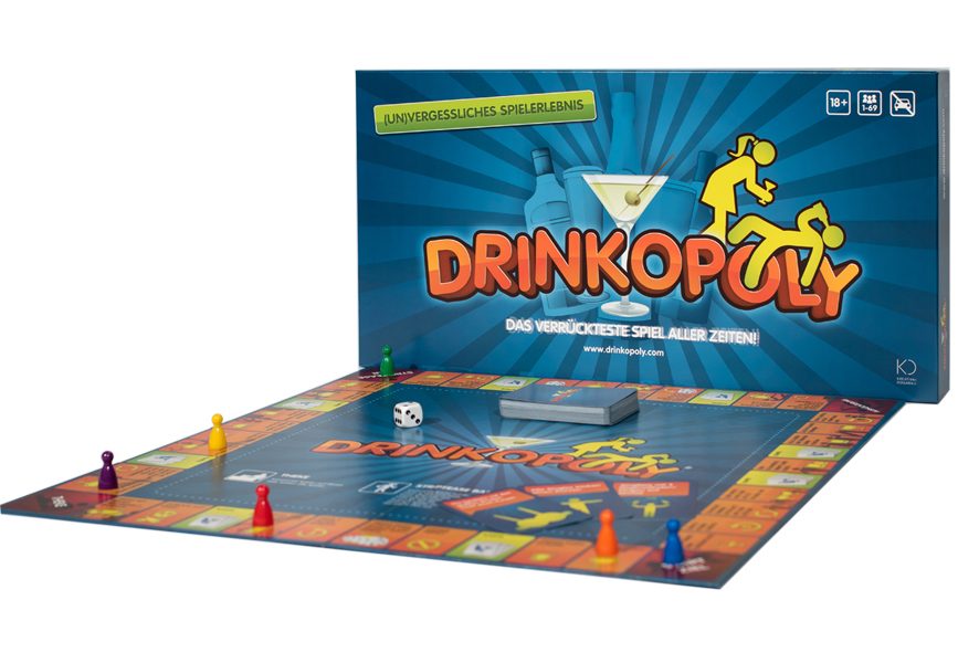 Drinkopoly, the most popular partygame for adults - Union Trading